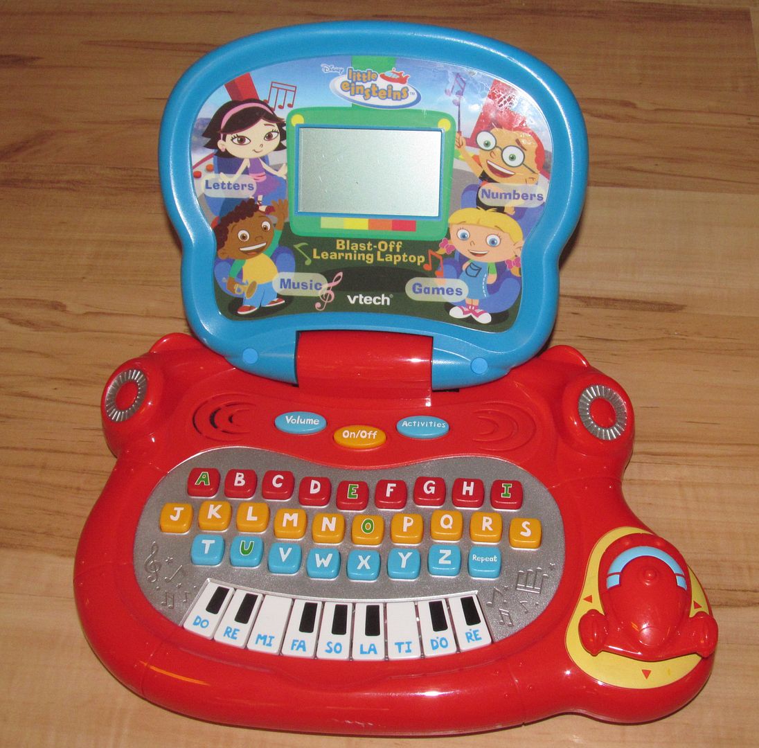Vtech Disney Little Einsteins Blast Off Learning Laptop Computer Toy